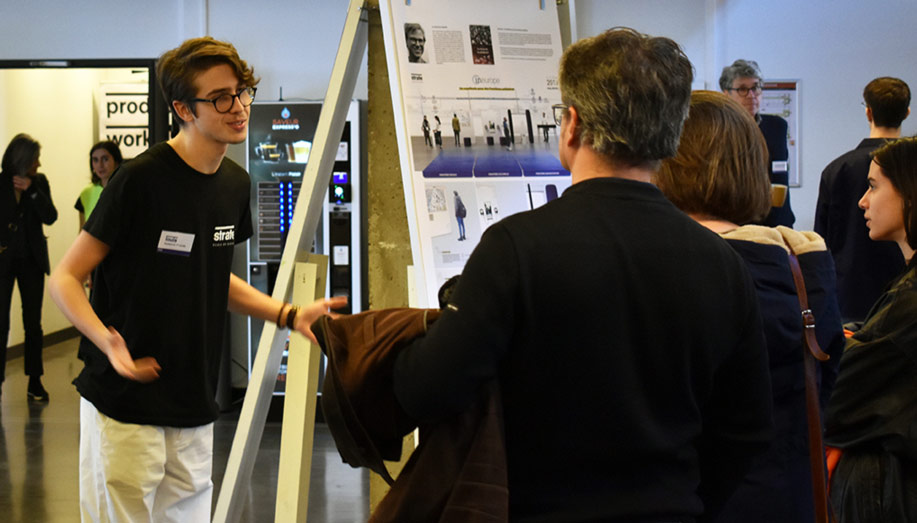 Stratos lors des ateliers découverte 