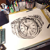 dessin de montre